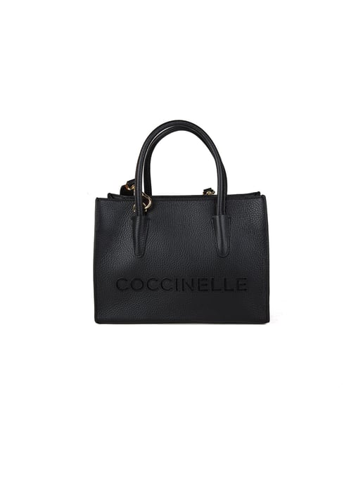 Coccinelle Myrtha26 Handtas Geribbeld Leer - Image 1