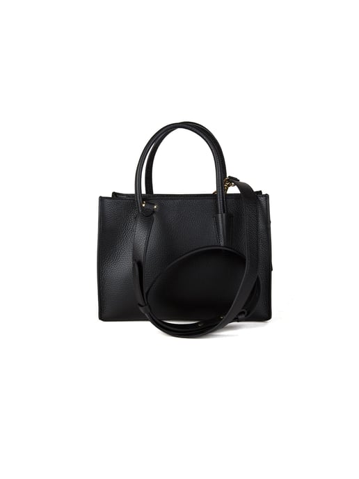 Coccinelle Myrtha26 Handtas Geribbeld Leer - Image 3