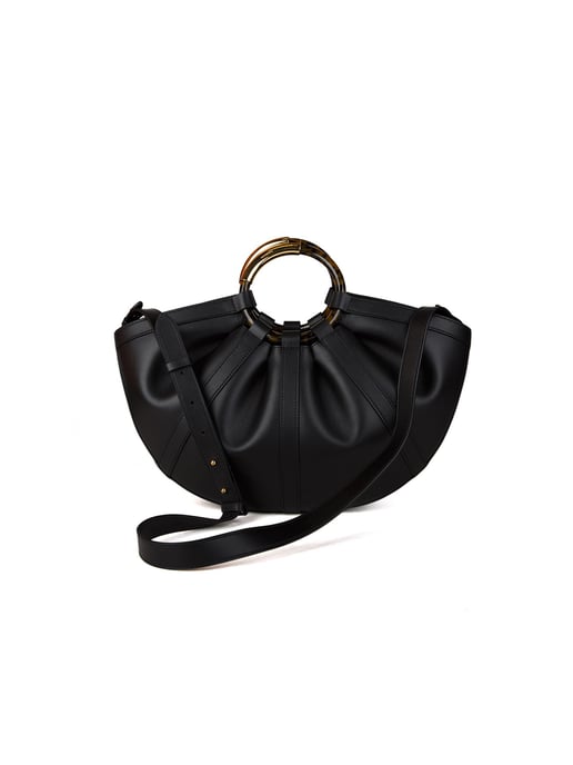 Coccinelle Shell Handtas Glad Leer - Image 3