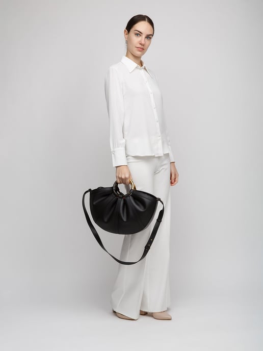 Coccinelle Shell Handtas Glad Leer - Image 5