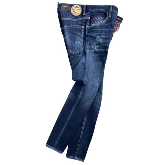 Dsquared2 Mörkblå Jeansbyxor - Image 2