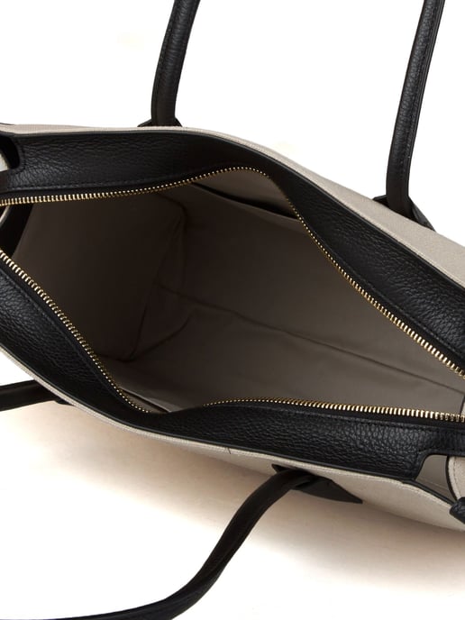 Coccinelle Myrtha26 Canvas Handbag Canvas Fabr./Grained Leather - Image 4