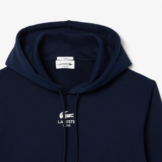 Men's Lacoste Hoodie in Blue - Image 5