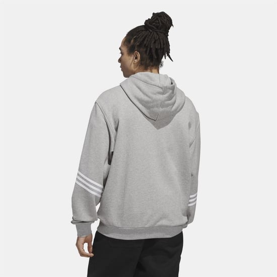 Men's adidas Originals Hoodie in Grey - Image 4