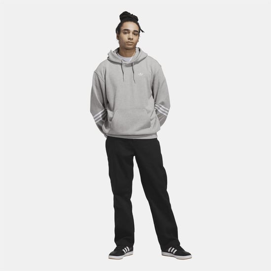 Men's adidas Originals Hoodie in Grey - Image 6