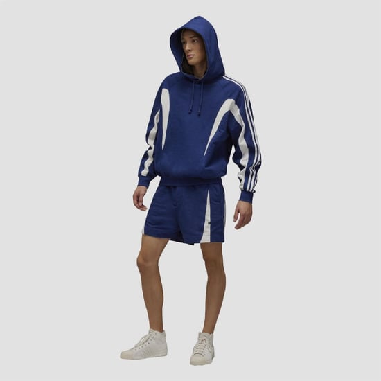 Men's Y-3 Line Hoodie in Blue - Image 5