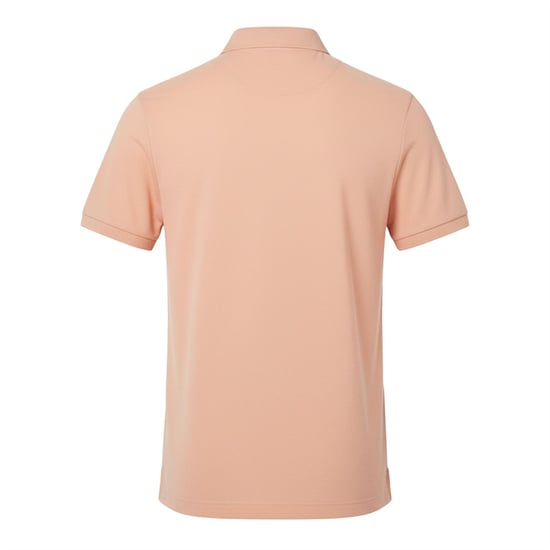 Men's Lacoste Fit L.12.12 Pique Polo Shirt in Orange - Image 2