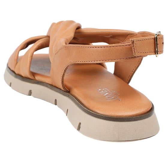 Jones Bootmaker Jocasta Leather Twist Strap Sandals - Image 3