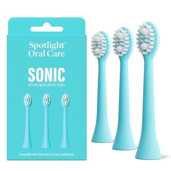 Spotlight Oral Care Sonic Toothbrush Replacement Heads In Blue - Image 1