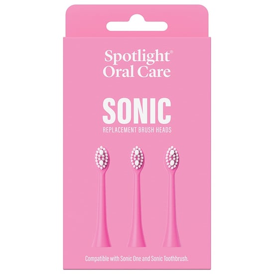 Spotlight Oral Care Sonic Toothbrush Replacement Heads In Pink - Image 3