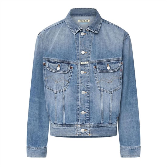 Men's Replay Denim Jacket in Blue - Image 1