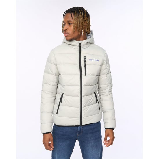 Men's Kings Will Dream Puffer Jacket in Grey - Image 1