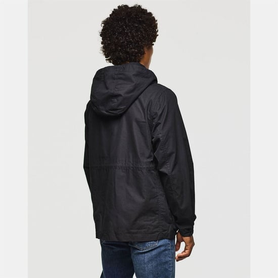 Men's Weekend Offender Harporcrate Pocket Jacket in Black - Image 3