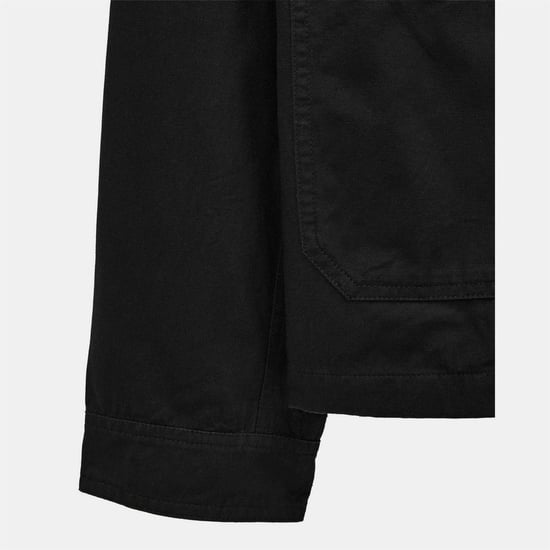 Men's Weekend Offender Caleb Service Overshirt in Black - Image 6