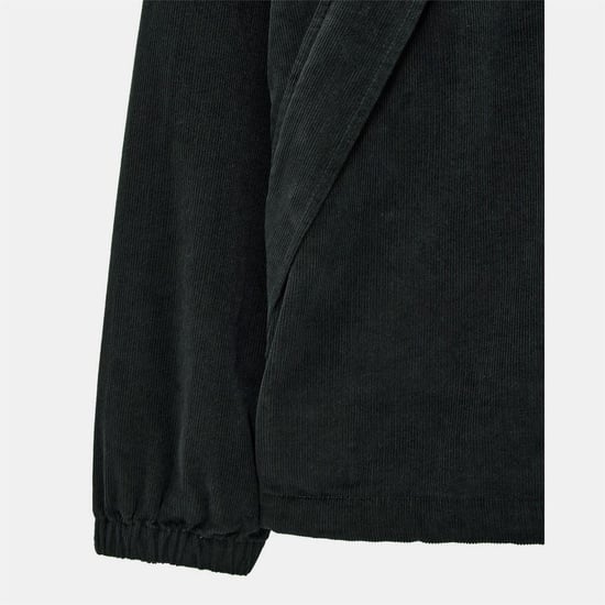 Men's Weekend Offender Wynwood Cord Zip Over Jacket in Green - Image 5