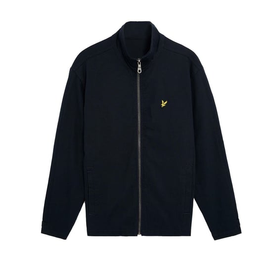 Men's Lyle And Scott Neck Twill Jacket in Blue - Image 5