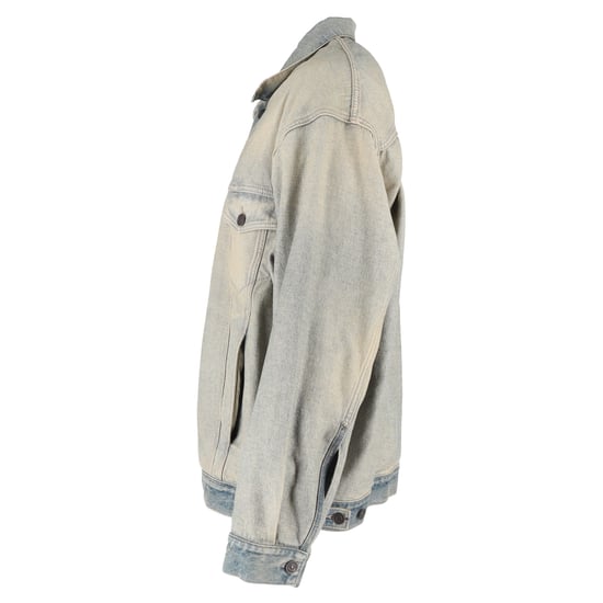 Balenciaga Washed Denim Jacket in Blue Cotton - Image 2