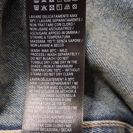 Balenciaga Washed Denim Jacket in Blue Cotton - Image 5