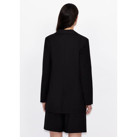 Women's Armani Exchange Blazer in Black - Image 2