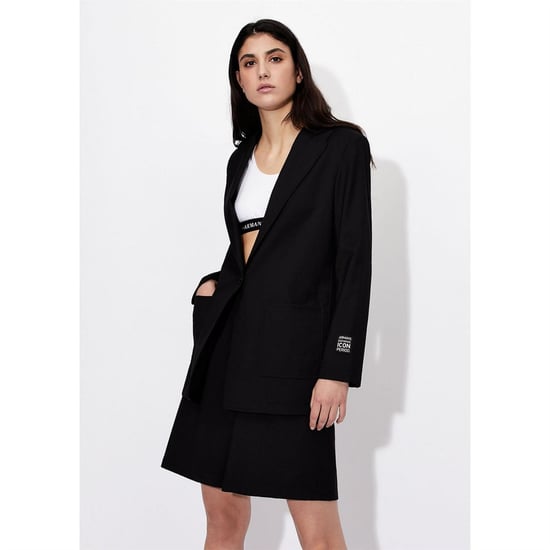 Women's Armani Exchange Blazer in Black - Image 5