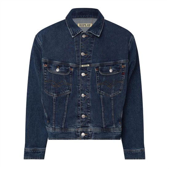 Men's Replay Fit Jacket in Blue - Image 1
