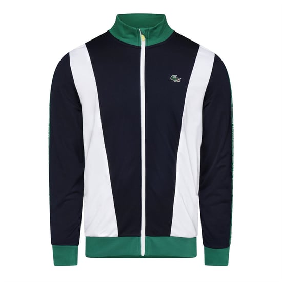 Men's Lacoste Zip Track Jacket in Navy - Image 1