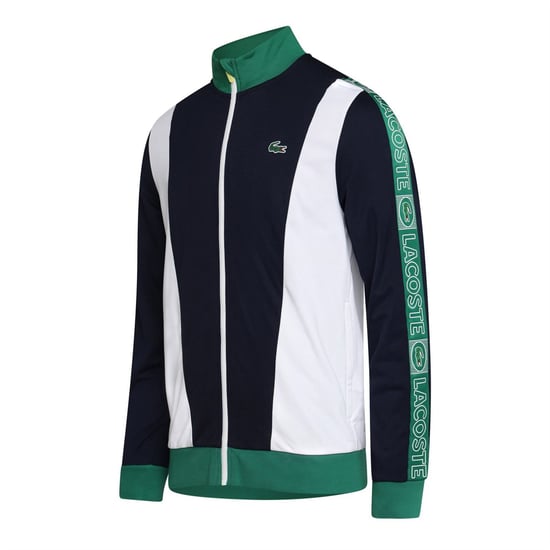Men's Lacoste Zip Track Jacket in Navy - Image 2