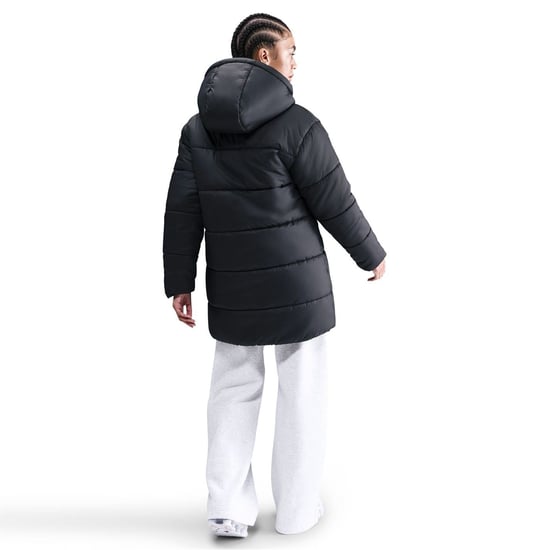 Women's Nike Sportswear Classic Puffer Therma Fit Loose Parka in Black - Image 4