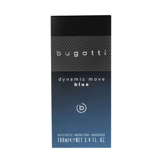 Bugatti Dynamic Move Blue Eau de Toilette Spray 100ml - Image 3