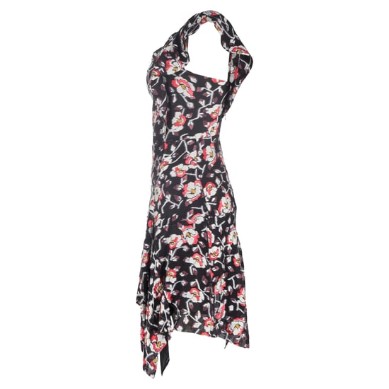 Isabel Marant One Shoulder Minijurk in Bloemenprint Zijde - Image 2