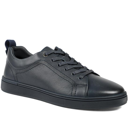 Jones Bootmaker Salvador Leather Lace Up Trainers - Image 1