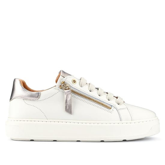 Jones Bootmaker Paulina Chunky Leather Trainers - Image 2