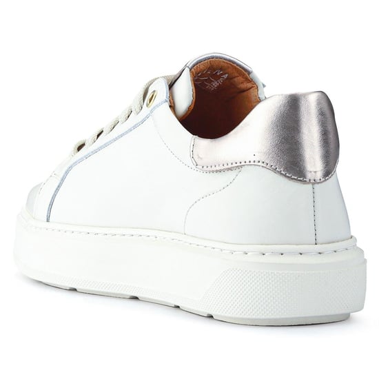 Jones Bootmaker Paulina Chunky Leather Trainers - Image 3