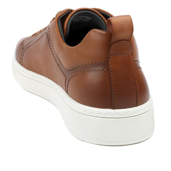 Jones Bootmaker Salvador Leather Lace Up Trainers - Image 3