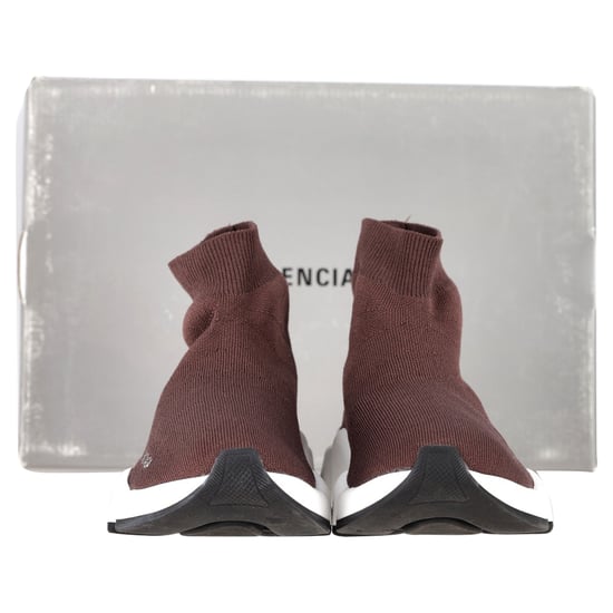 Balenciaga Speed 2.0 Sneakers in Brown Polyester - Image 2