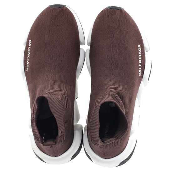 Balenciaga Speed 2.0 Sneakers in Brown Polyester - Image 4