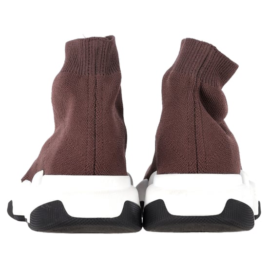 Balenciaga Speed 2.0 Sneakers in Brown Polyester - Image 6