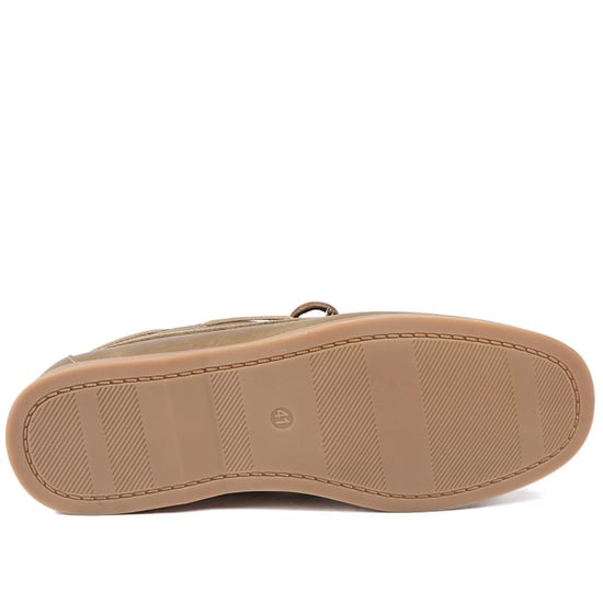 Jones Bootmaker Partington Leather Lace Up Boat Shoes - Image 5