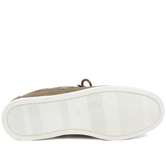 Jones Bootmaker Partington Leather Lace Up Boat Shoes - Image 5