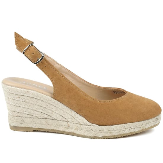 Jones Bootmaker Raisa Leather Buckle Fasten Espadrilles - Image 2