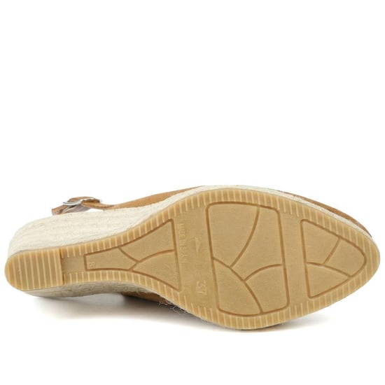 Jones Bootmaker Raisa Leather Buckle Fasten Espadrilles - Image 5