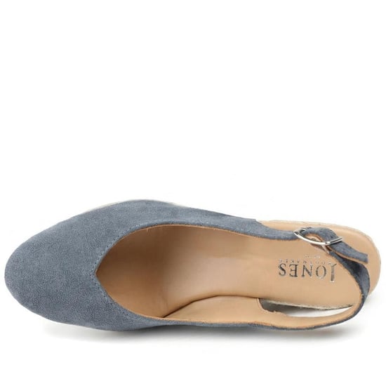 Jones Bootmaker Raisa Leather Buckle Fasten Espadrilles - Image 4