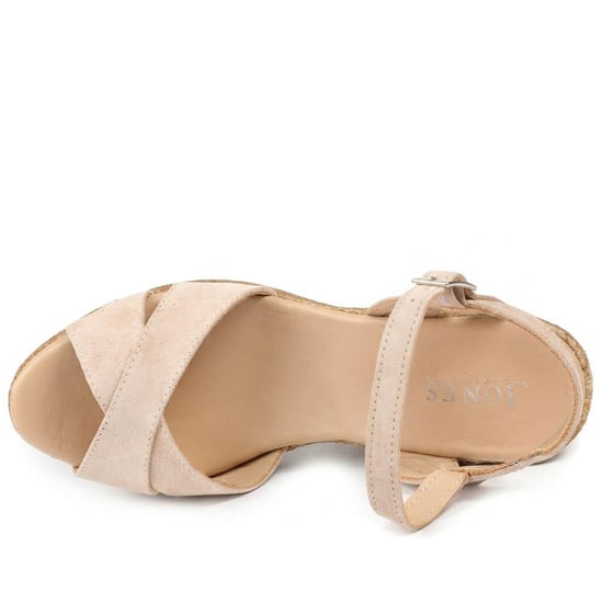 Jones Bootmaker Raelina Leather Wedged Espadrilles - Image 4