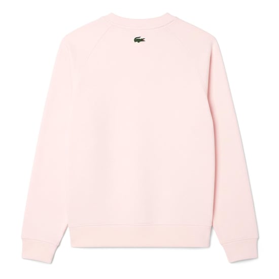 Men's Lacoste Fleece Sweatshirt in Pink - Image 2
