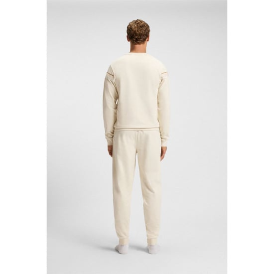 Men's Boss Crewneck Sweatshirt in White - Image 3