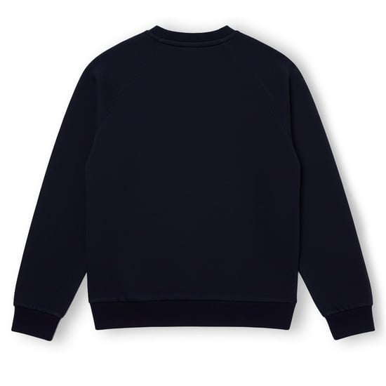 Women's Lacoste Sweatshirt in Navy - Image 2