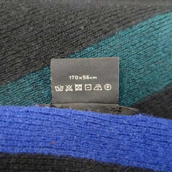 Acne Studios gestreepte sjaal van veelkleurige wol - Image 5