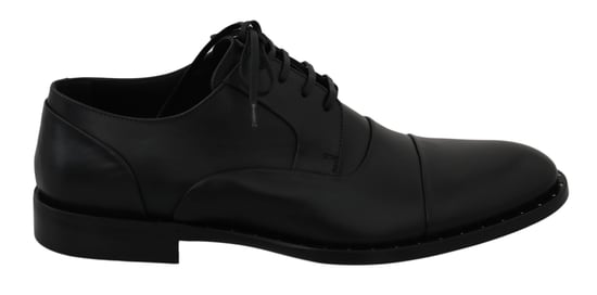 Dolce & Gabbana Zwarte Leren Derby Formele Schoenen - Image 1