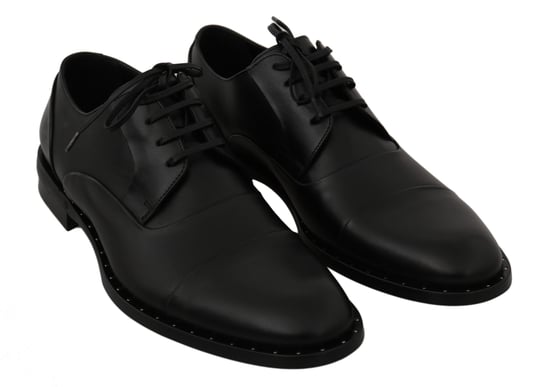 Dolce & Gabbana Zwarte Leren Derby Formele Schoenen - Image 3