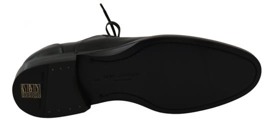 Dolce & Gabbana Zwarte Leren Derby Formele Schoenen - Image 6